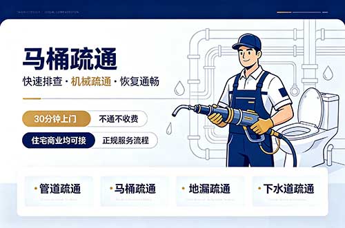 亳州马桶疏通